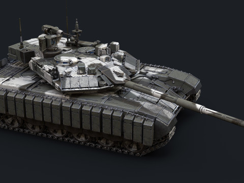 T-90M Proryv mod 2017mod 2023mod 2024 Model 3D