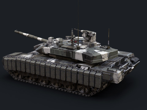 T-90M Proryv mod 2017mod 2023mod 2024 Model 3D