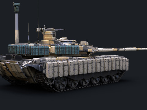 T-90M Proryv mod 2017mod 2023mod 2024 Model 3D
