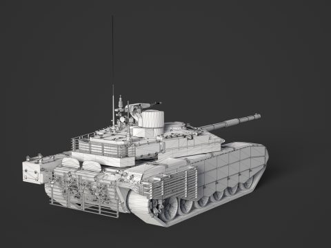 T-90M Proryv mod 2017mod 2023mod 2024 Model 3D