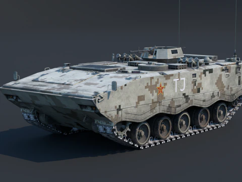 ZSD-89A PC Modelo 3D