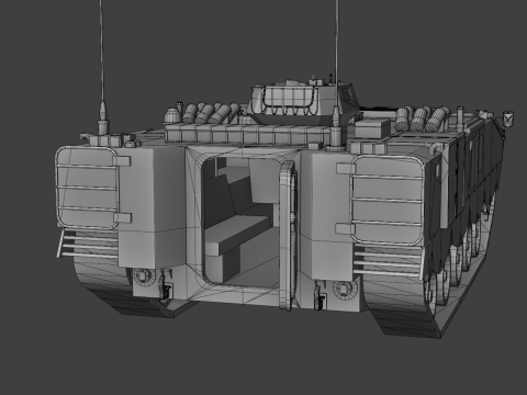 ZSD-89A APC Modello 3D