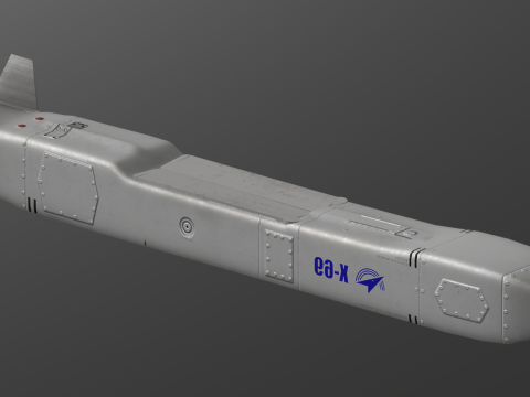 X-69 Cruise Missile 3Dモデル