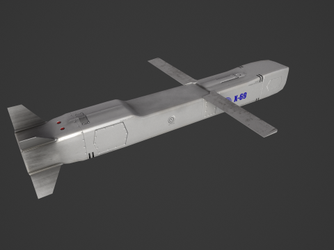 X-69 Cruise Missile 3Dモデル
