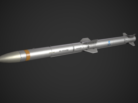 PL-15 AA Missile Modelo 3D