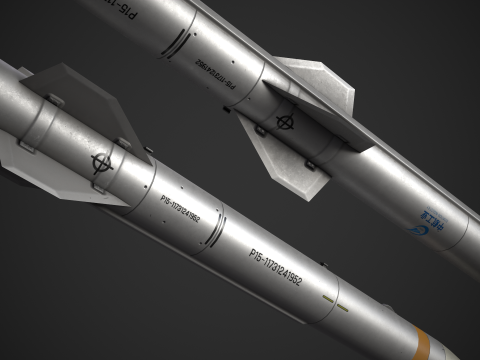 PL-15 AA Missile 3D 모델
