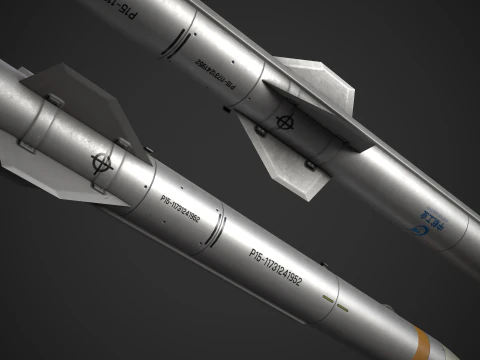 PL-15 AA Missile 3D Model