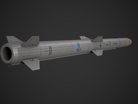 PL-15 AA Missile 3D 모델