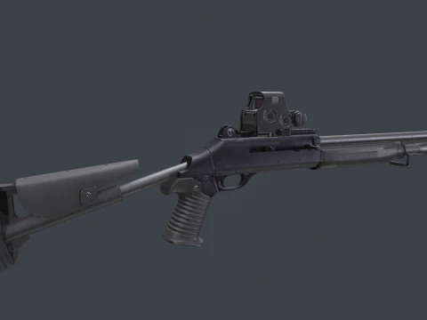 benelli m4 super 90 Modelo 3D