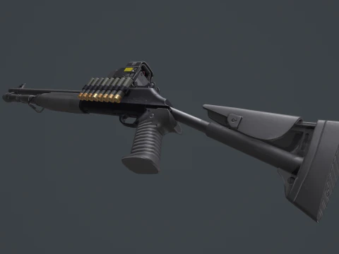 benelli m4 super 90 Modelo 3D