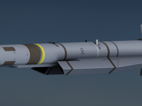 Meteor AA Missile 3D Model