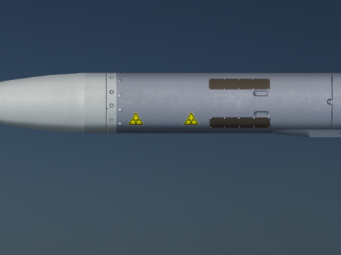 Meteor AA Missile 3D Model