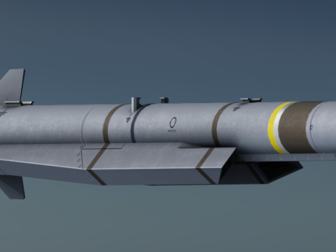 Meteor AA Missile 3D Model