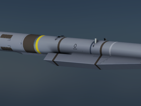 Meteor AA Missile 3D Model