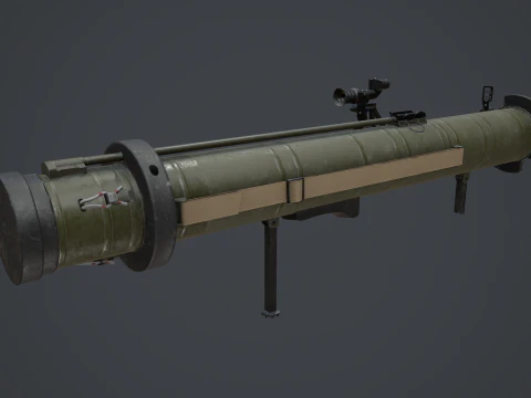 RPG-28 klyukva Modelo 3D