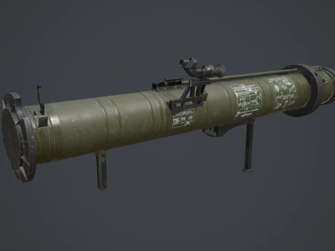 RPG-28 klyukva Modelo 3D