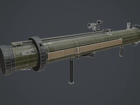 RPG-28 klyukva Modelo 3D