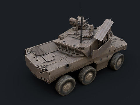 EBRC Jaguar Modelo 3D