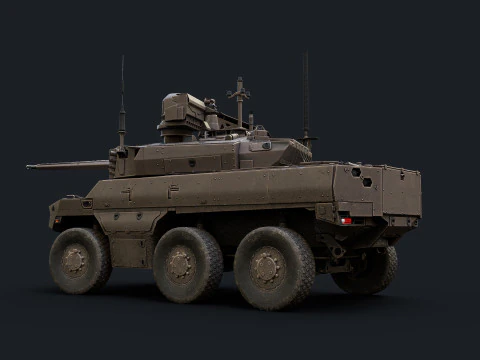 EBRC Jaguar Modelo 3D