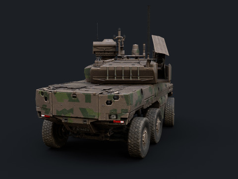 EBRC Jaguar Modelo 3D
