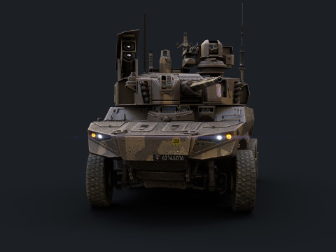 EBRC Jaguar Modelo 3D