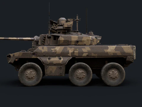 EBRC Jaguar Modelo 3D
