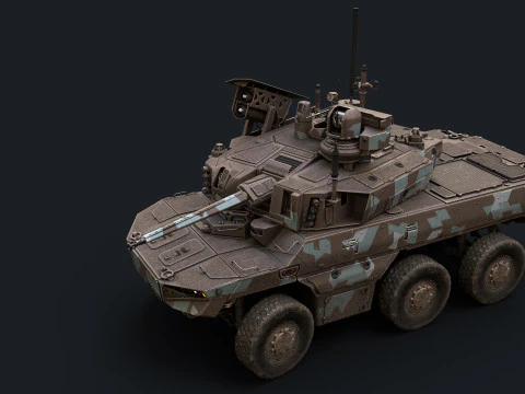 EBRC Jaguar Modelo 3D