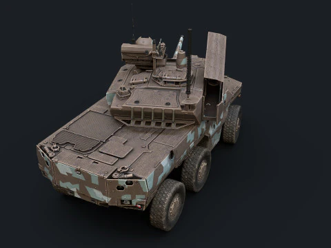 EBRC Jaguar Modelo 3D