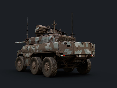 EBRC Jaguar Modelo 3D