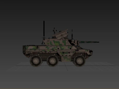 EBRC Jaguar Modelo 3D