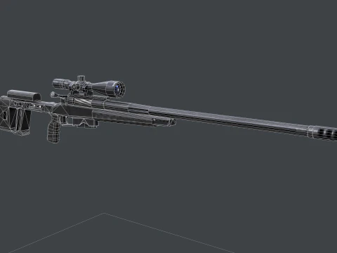 Orsis T-5000 Modelo 3D