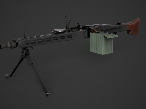Mg-3 beretta mg42-52 3D 모델