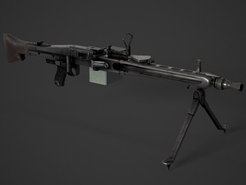 Mg-3 beretta mg42-52 3D 모델