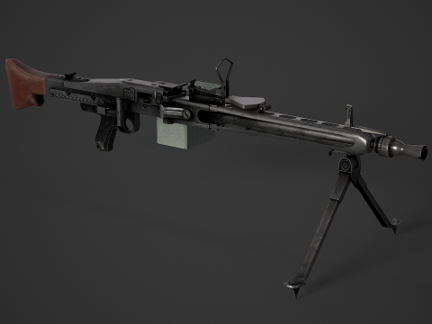 Mg-3 beretta mg42-52 3D 모델
