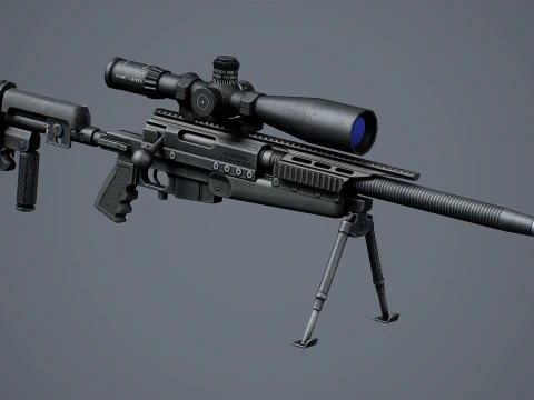 PGM Ultima Ratio 3D Model