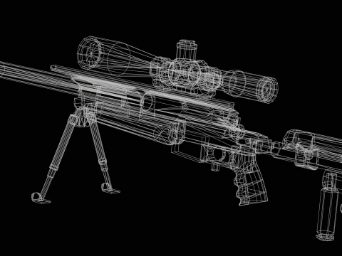 PGM Ultima Ratio 3D Model