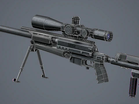 PGM Ultima Ratio 3D Model