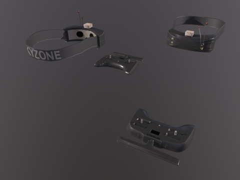 Skyzone SKY04X Pro - TBS Tango 2 Pro V4 foto Controller Model 3D
