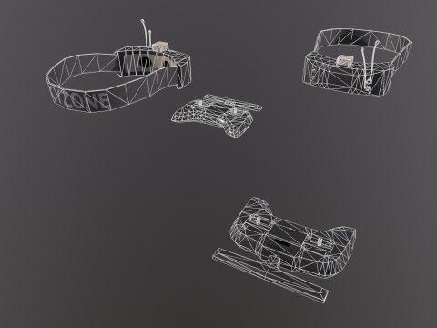 Skyzone SKY04X Pro - TBS Tango 2 Pro V4 foto Controller 3D Modell