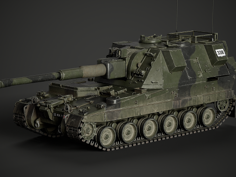 AS-90 Modelo 3D