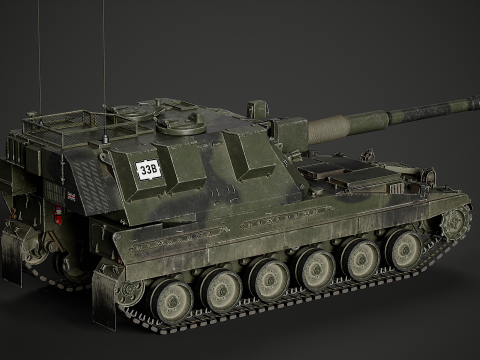 AS-90 3D Модель