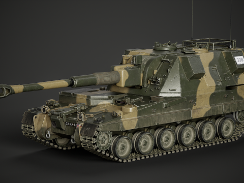 AS-90 3D Модель