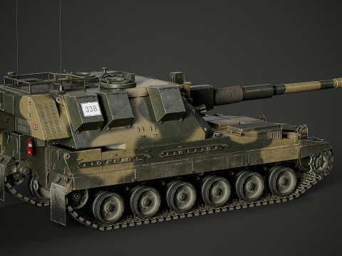 AS-90 3D Модель