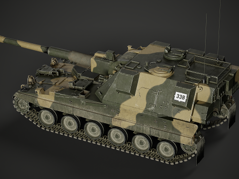 AS-90 3D Модель