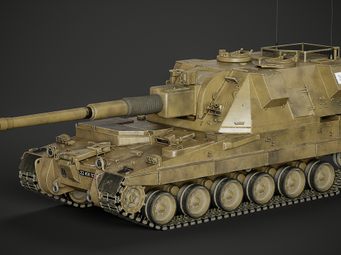 AS-90 3D Модель