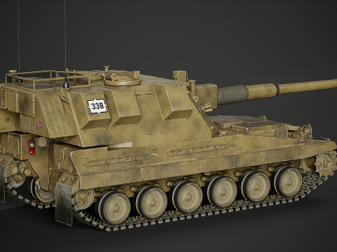 AS-90 3D Модель