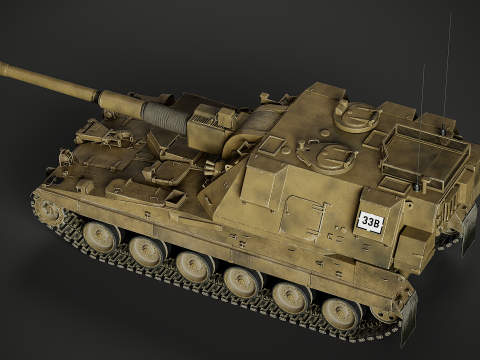 AS-90 3D Модель