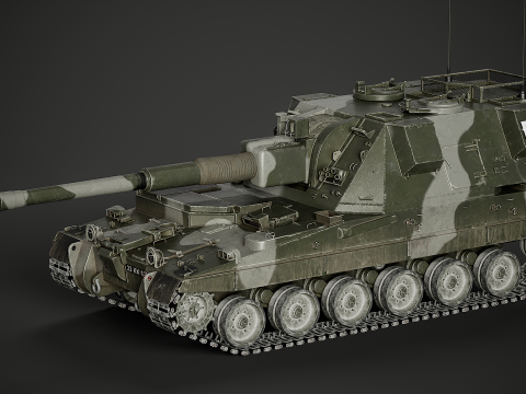 AS-90 3D Модель