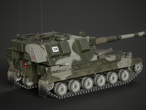 AS-90 3D Модель