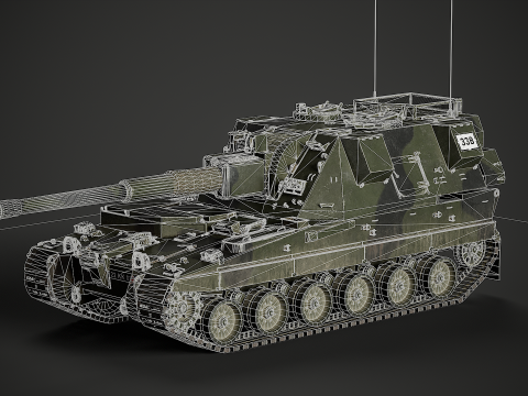 AS-90 3D Модель
